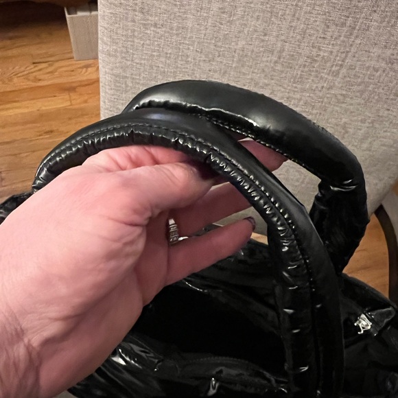 Athleta Shiny Puffer Tote Bag - Picture 9 of 10